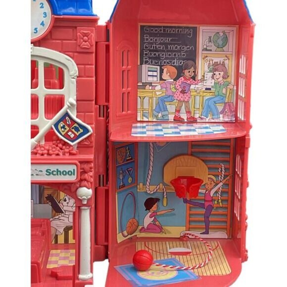 Fisher Price Sweet Streets Schoolhouse Dollhouse Toy - Picture 6 of 11